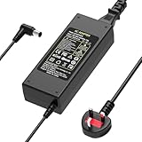 BIUBOTY DC in Power Supply Compatible with 19.5V Sony TV Power Cable for Bravia TV KDL-24 KDL-32 KDL-40 KDL-42 W600B W650A W700B W800B Vaio Laptop Charger PCG VGN VGP SVE14 SVE15 19.5V Power Adapter
