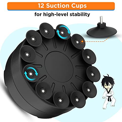 Rdx Kids Freestanding Punching Bag With Gloves & Cover - 4Ft Junior Pedestal Punch Bag With Stand For Kickboxing Boxing Mma Muay Thai Karate - Heavy Duty Free Standing Bag For Home Gym Fitness Workout #TOP6