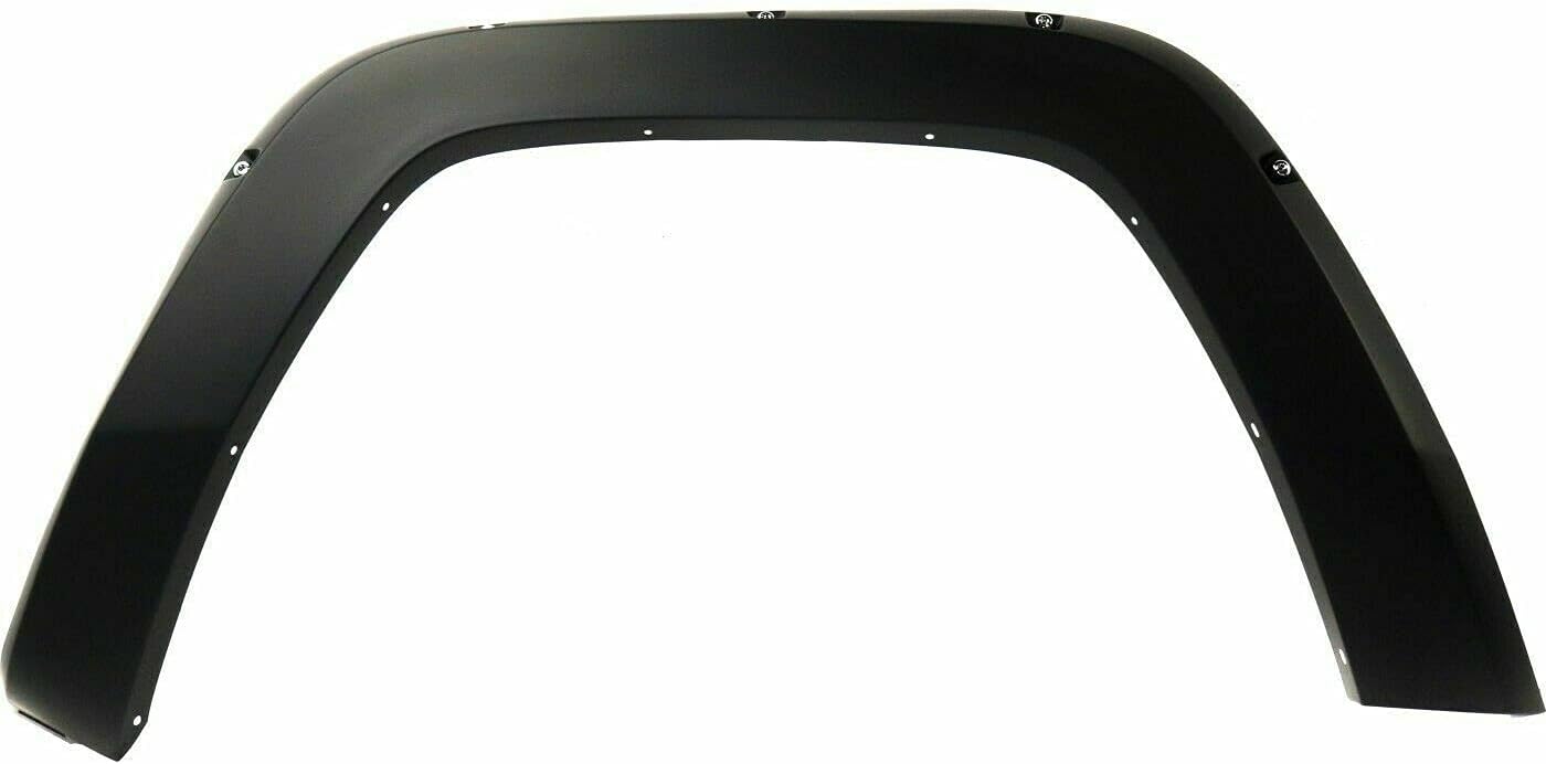 Fender Flare Trim Molding Primed Plastic Front Driver Side For 2006-2010 Jeep Commander Direct Replacement