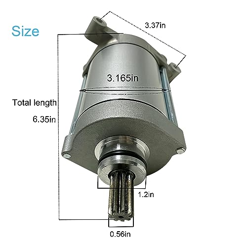 Démarreur pour Hisun robuste et durable conçu pour conditions extrêmes UTV