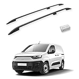 TURTLE kompatibel mit FIAT Doblo(K9) 2023-2024 / Langes Chassis Crown Dachreling | SCHWARZ