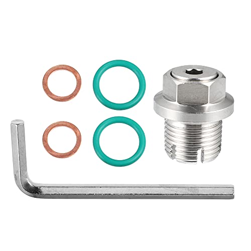 Bouchon de vidange d'huile en acier inoxydable, kit de réparation de filetage autotaraudeuse en acier inoxydable, bouchon de vidange d'huile