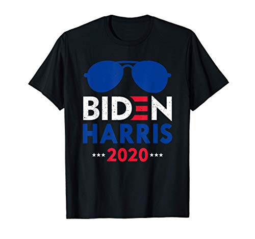 Biden Harris 2020 Distressed Joe kamala vote sunglasses Maglietta