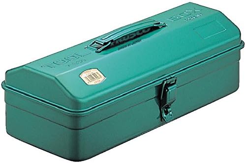 TRUSCO Y-350-GN Angle Tool Box, 14.7 x 6.5 x 4.9 inches (373 x 164 x 124 mm), Green