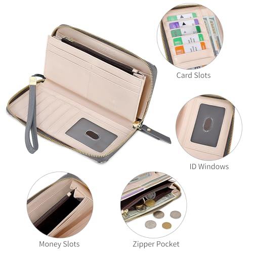 Image of Pomelo Best Wristlet Women Wallet Floral RFID Clutch Purse