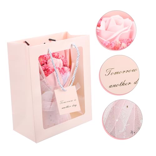 Ramo de flores secas para mujer decoración día especial miniatura 6