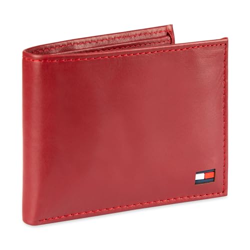 Image of Tommy Hilfiger Men's Leather Orson RFID Bifold Wallet with Removable Passcase