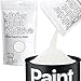 Hemway (White) Glitter Paint Additive Crystals 100g/3.5oz for Acrylic Latex Emulsion Paint - Interior Exterior Wall, Ceiling, Wood, Varnish, Dead flat, Matte, Gloss, Satin, Silk