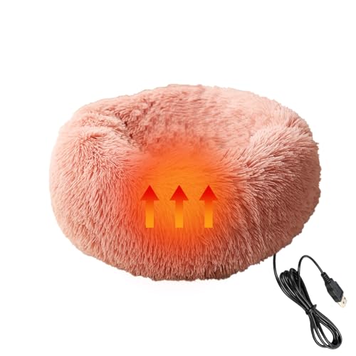 Generico Cuccia Riscaldata Per Gatti | Cuccia Riscaldata Interni | Termico Morbido Lavabile Per Piccoli Cani Cuccioli Animali Dormire | Invernali Rilassante Inverno