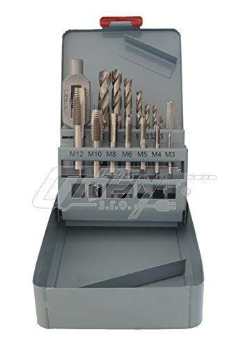 PUNTE PER TRAPANO HSS set rollgew.- 19 pezzi