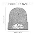 Bulk Custom Beanie for Men Women - Personalized Beanie Unisex Aldult Customize Your Image Custom Logo Beanies Personalized Winter Hat Fashion Customized Beanies for Workout Gray