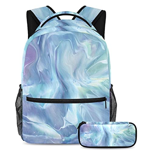 Sac à dos de voyage avec étui à stylo et porte-bouteille citrouille Taille Unique