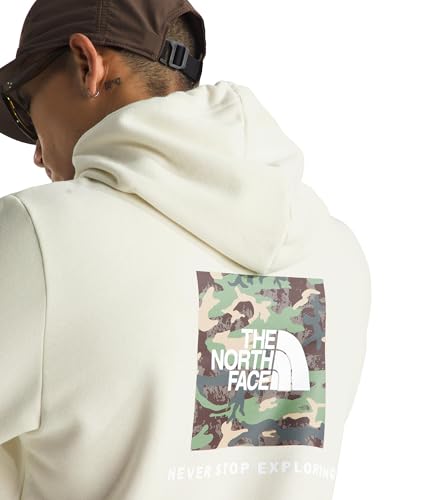 Image of THE NORTH FACE Men's Evolution Box Camo Fill Hoodie | Sweatshirt With 2 Piece Hood, Adjustable Drawcord, Kangaroo Hand Pocket