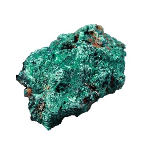 OQATNXUR Malachite Crystal Stone Collection, Irregular Rough, Decoration for Science Education,Tabletop Decor,30~60g