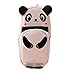 Produktbild Keepwin Cute Kawaii 3D Panda Federmäppchen, Kinder Schule Reißverschluss Stift Fall Neuheit Artikel (Weiß)