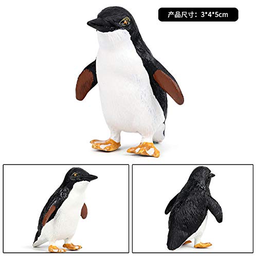 Figurines mini pingouin simulation statique modèle animal marin - 2