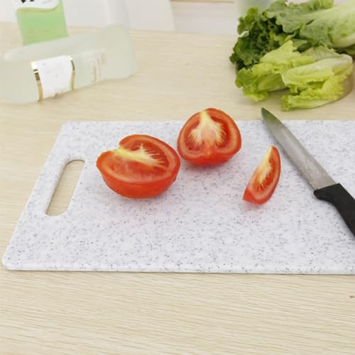 Set de 2 Tablas para Cortar Rectangulares de Plástico Blanco 6x10" miniatura 5