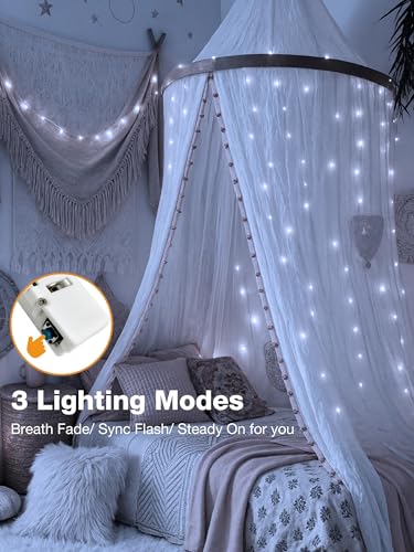 Image of 6Pack Fairy Lights with Timer, 7ft 20 LED Twinkle Light Battery Operated 3 Modes, Mini String Lights for Christmas Trees Wreath Party DIY Mason Jars Bottles Decor, Cold White