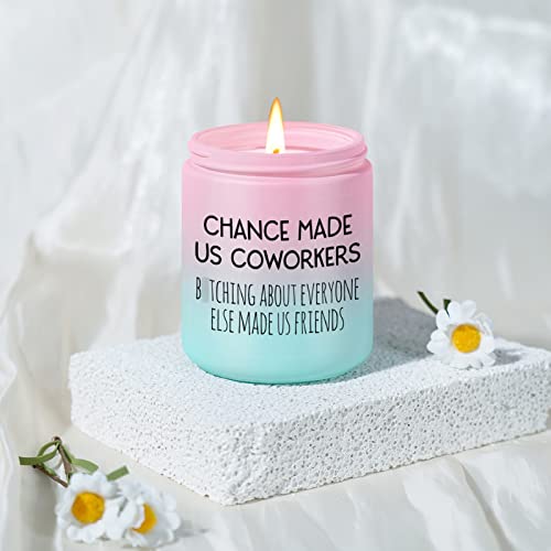 Leado Coworker Candle - Work Bestie Gifts For Women, Men - Going Away Gift, Coworker Leaving Gifts, Thank You Gifts, Farewell Gifts For Coworkers - Friend Gifts, Funny Birthday Gifts For Women #TOP3