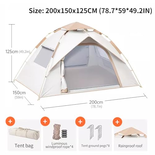 Carpa Instantánea para Camping 2-3 Personas miniatura 5