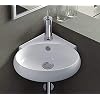 Omeere-39-x-375cm-Lavabo-de-ceramica-bano-ovaladolavabo-esquinero-Lavabo-sobre-encimera-Lavamanos-Cuarto-de-Banolavabo-suspendido