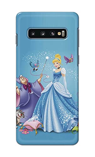 Image of Famous Cartoon Lady Character Hard Back Case Cover for Samsung Galaxy S10 Plus (6.4 inch), SM-G975F / DS, SM-G975U, SM-G975W Back Cover -(J5) VNS2224
