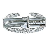 Army Combat Action Badge Mirrored Finish - Regulation