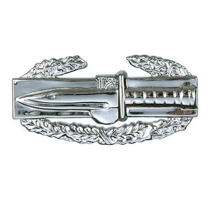 Badges And Collar Devices Army Combat Action Badge Mirrored Finish - Regulation