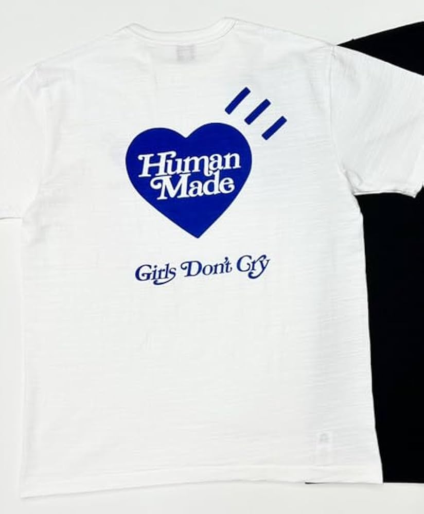 Human Made Girls Don't Cry T-Shirt #1 Tシャツ ホワイト Human Made Girls Don't Cry T Shirt Men Women 1:1 𝖵а