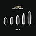 Apres Gel-X® Almond Box of Nail Tips | 280 Gel-X Tips, Soft Tips, 14 Sizes 00-9 | Half-sizes Included (Sculpted Almond Long, 280 Count)