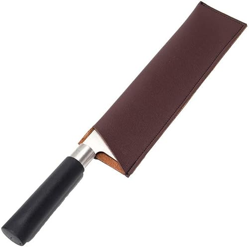 YWYHHM Lot de 6 gaines de protection en cuir universelles pour couteaux - Protection de lame robuste – vue 2