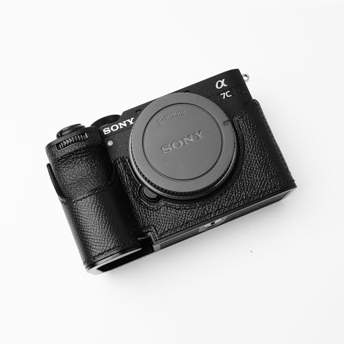 Ή Sony \j[ A7C Mark II 7C2 7CR A7CR p JP[X JJo[ JobO {v yIborrys ztv{+^x[Xv[g 2-in-1fUC (ubN)