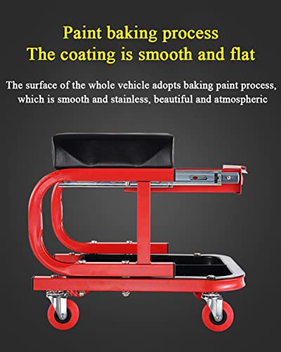 Chaise roulante mobile pour éviter le mal de dos garage
