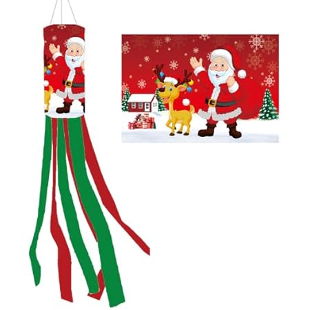 Father christmas windsock