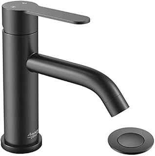 Sponsored Ad - AMAZING FORCE Matte Black Bathroom Faucet Single Handle Bathroom Sink Faucet Single Hole with Pop Up Drain ...