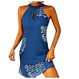 Chiffonkleid Mädchen Partykleid A-Linie Abendkleider Schlitz Festkleider Sommer Freizeitkleider Blumen Strandkleider Für Damen Partykleid Frauen Sommerkleider Damen Midi Chiffonkleid