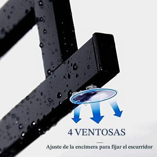 HUOLE Escurridor de Platos de Acero Inoxidable para Platos, Cuencos, Tazas para Estante de Cocina, Desmontable, 2 Niveles (85x32x52cm)