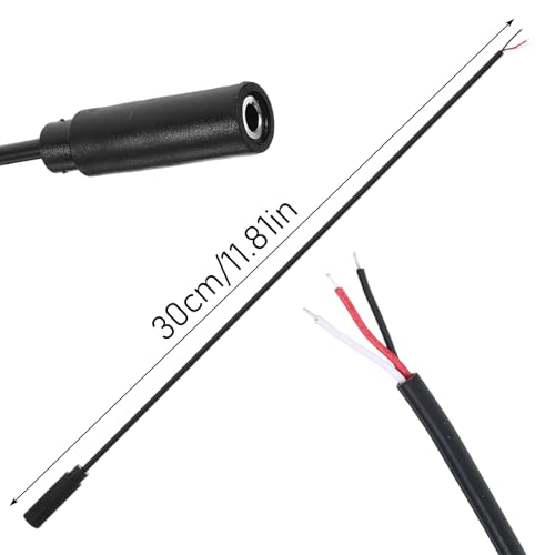 Cable Audio 3.5mm Mono Macho a Jack 3.5mm Hembra 10 Pcs miniatura 2
