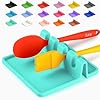 Zulay Kitchen Silicone Utensil Rest...
