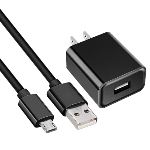 Cargador micro USB para controlador PS4, DualShock 4, controlador Xbox One S/X, para Roku Streaming Stick Express Premiere+, Fire TV Stick, teléfono Android, tableta Kindle (5 pies)
