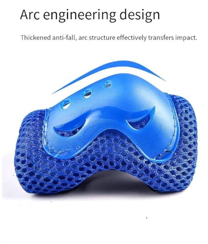 The 7-Piece Set Contains Knee Pads, Elbows and Wrist Guards, which are Suitable for Sports, Cycling, Roller Skating and Skateboarding. - Image 6