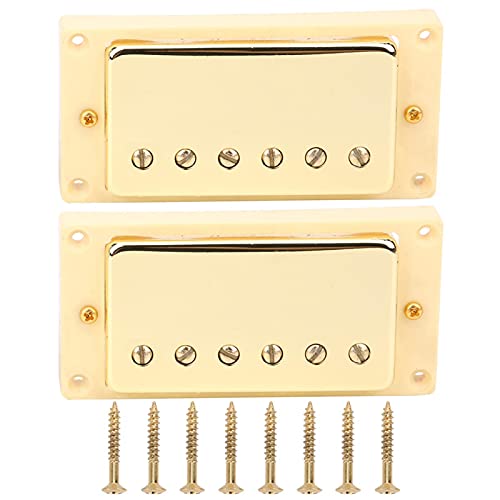 Captador de guitarra elétrica Black Yellow Magnet Ceramic Pickup, para guitarra elétrica LP, para gu