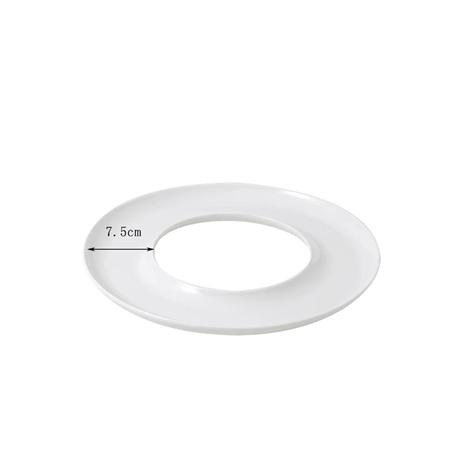 Plato circular for servir, plato for aperitivos y postres de Sushi Sashimi for vajilla de restaurante y hogar(E 12inch)