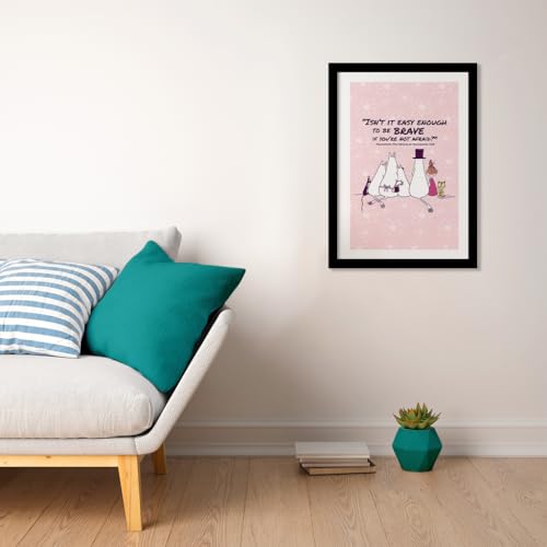 Póster de pared Moomin de tamaño A3 con la ilustración de las memorias de Moominpappa 4