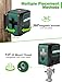 Nikotek Laser Level, Self-leveling Green Line Laser With Horizontal and Vertical Lines for Construction and Picture Hanging, Battery Included