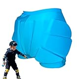 Pantalones cortos de protección de cadera para niños, protectores de cadera, almohadilla elástica para snowboard, pantalones cortos acolchados para patinaje sobre hielo, patinaje sobre ruedas, equipo