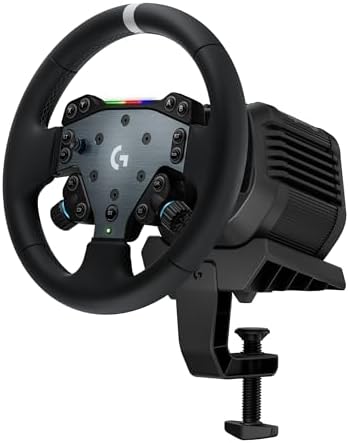 （02:30時点） Logicool G ハンコン RS50 SYSTEM 8 Nm ダイレクトドライブ ステアリング ホイール GRS-CHSY-PSPC レーシング コントローラー グランツーリスモ7 ハンドル コントローラー PS5 PS4 PC TRUEFORCE フィードバック システム ゲーミングハンドル ゲームハンドル ブラック 国内正規品 2年間メーカー保証