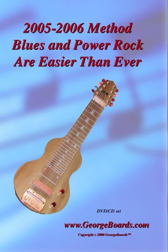 Lap Steel Guitar Instructional DVD GeorgeBoards Blues and Power Rock Are Easier Than