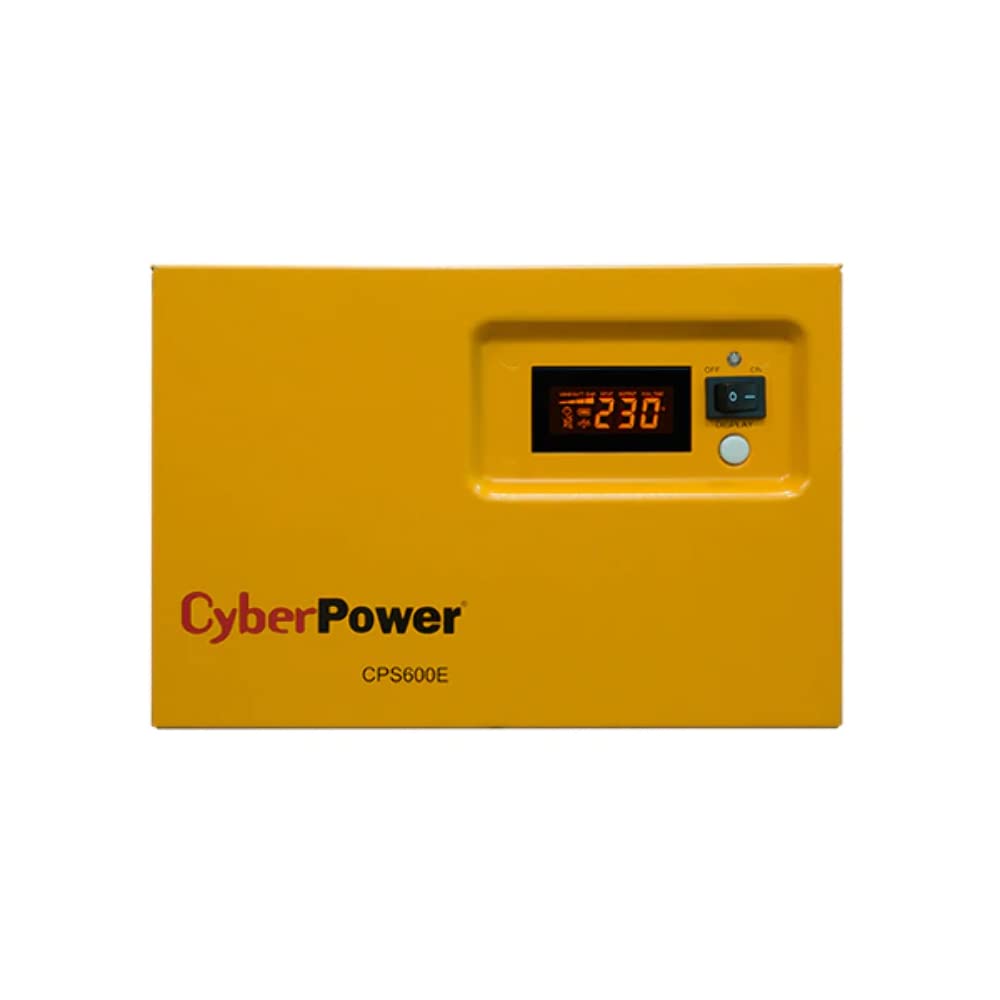 CyberPower CPS600E uninterruptible Power Supply (UPS) 0.6 kVA 420 W 1 AC Outlet(s)