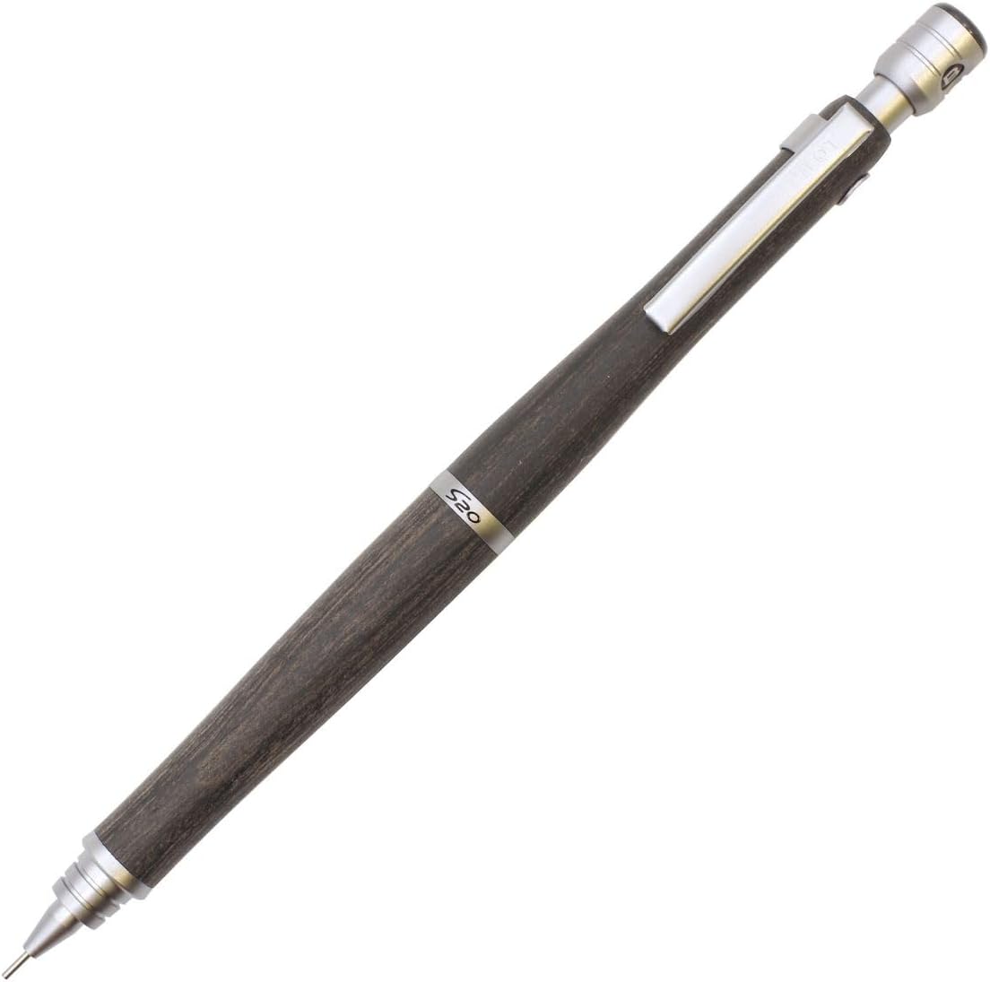 P-HPS2SK-DBN5 S20 Mechanical Pencil, 0.5mm, Dark Brown